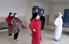 翩翩起舞！護(hù)士韓靜鼓勵患者抗擊疫情